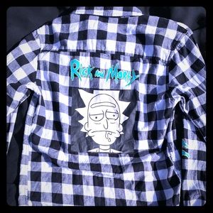 Rick x Morty Flannel